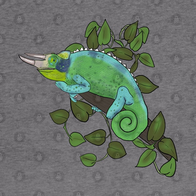 Jackson's Chameleon by ketchambr